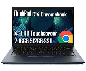 Amazon.com: Lenovo ThinkPad C14 Chromebook Touchscreen